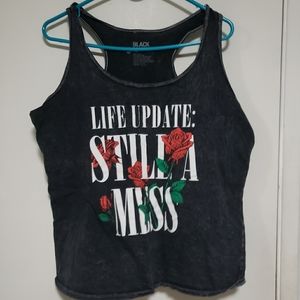 Black matter brand tank top